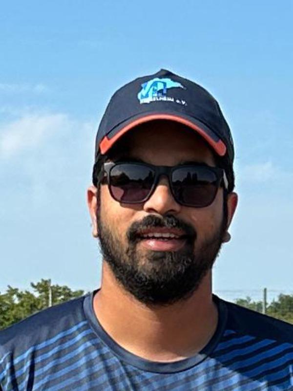 Porträt von Binson Thomas, GSCC Spieler